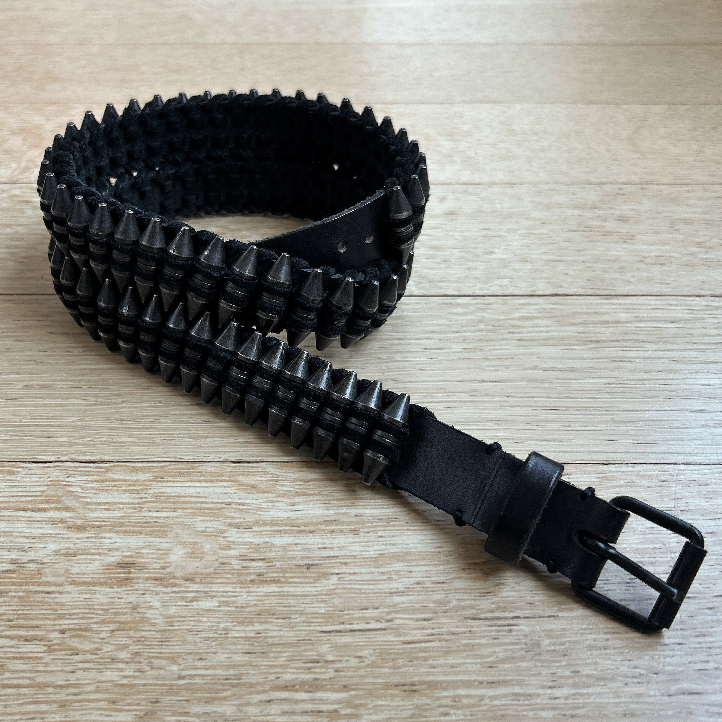 AW10 Balmain By Christophe Decarnin Bullet Belt Goatskn aw10-balmain-by-christophe-decarnin-bullet-belt-goatskn