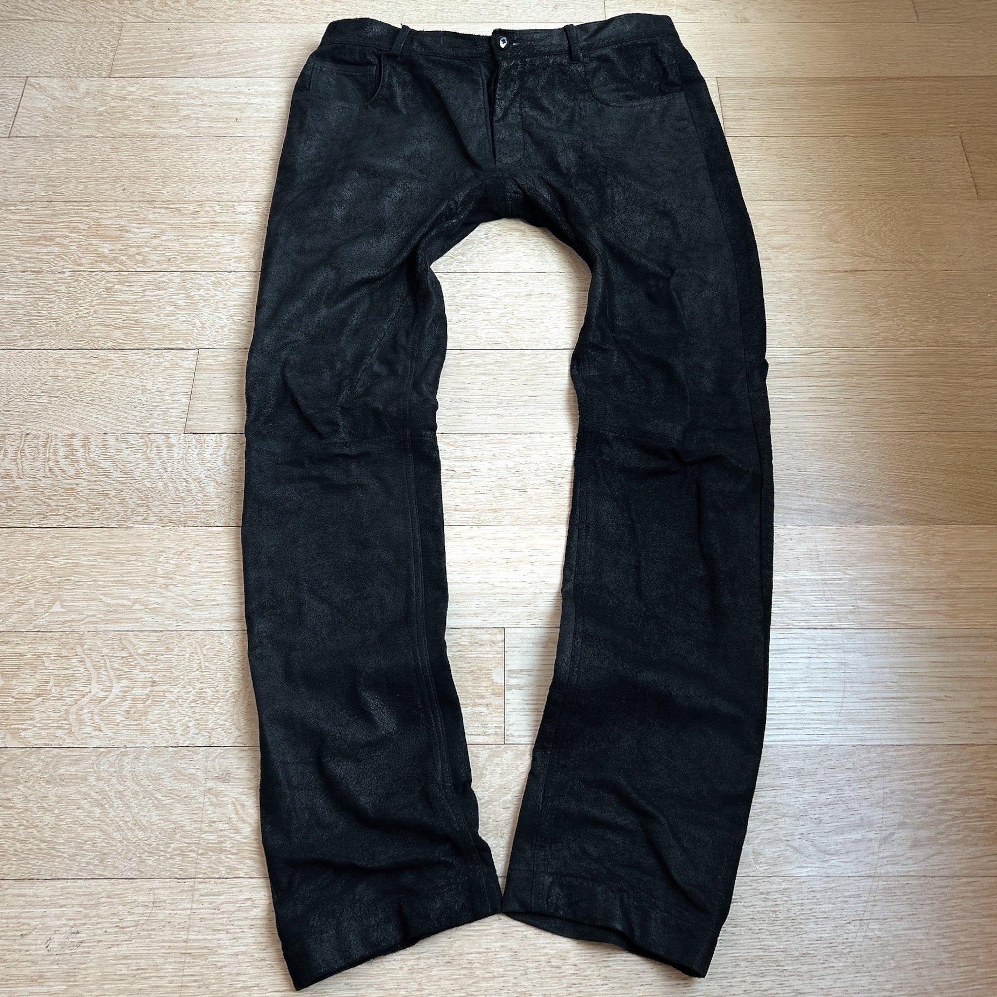 Rick Owens Blistered Lambskin Pants