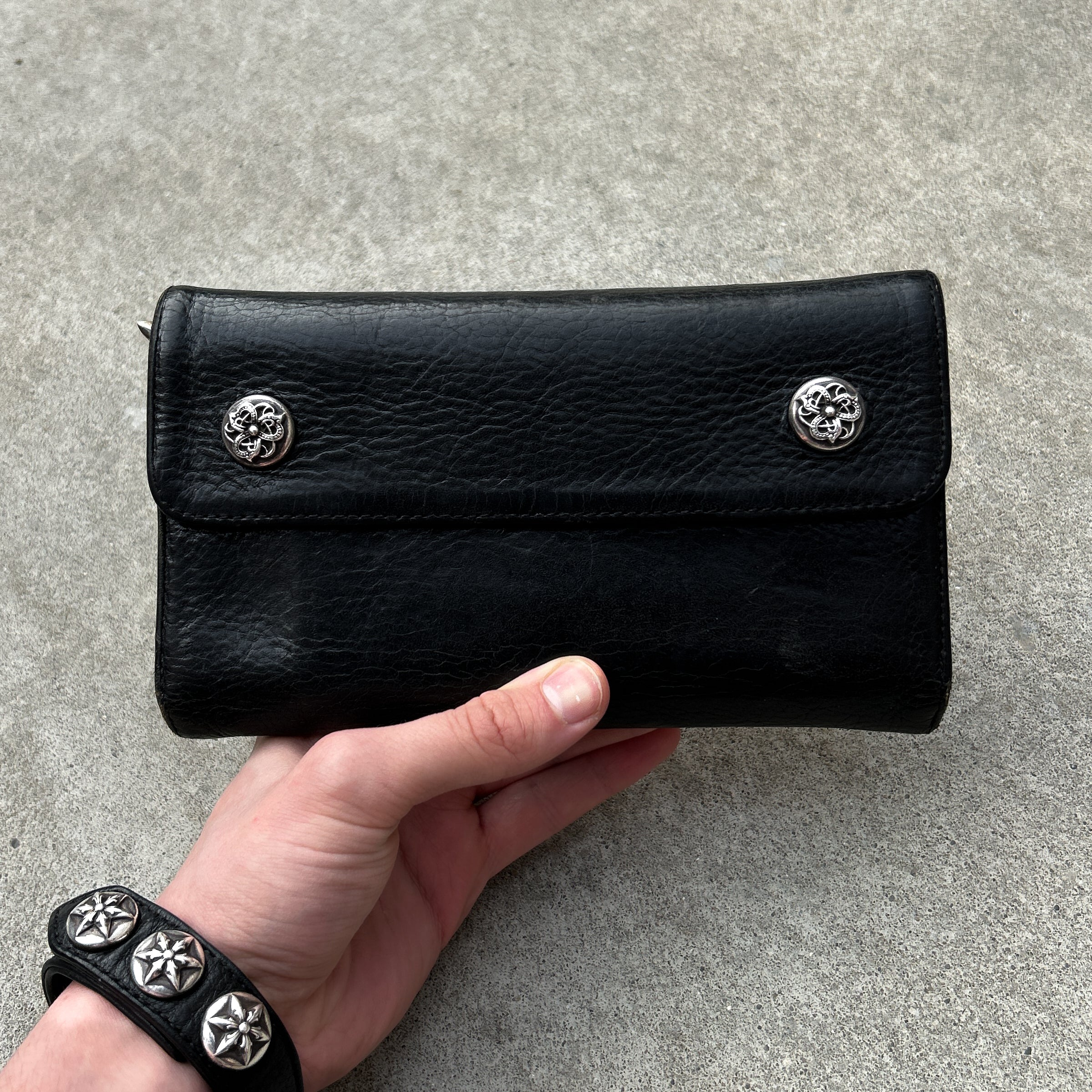 Chrome Hearts Celtic Wave Wallet