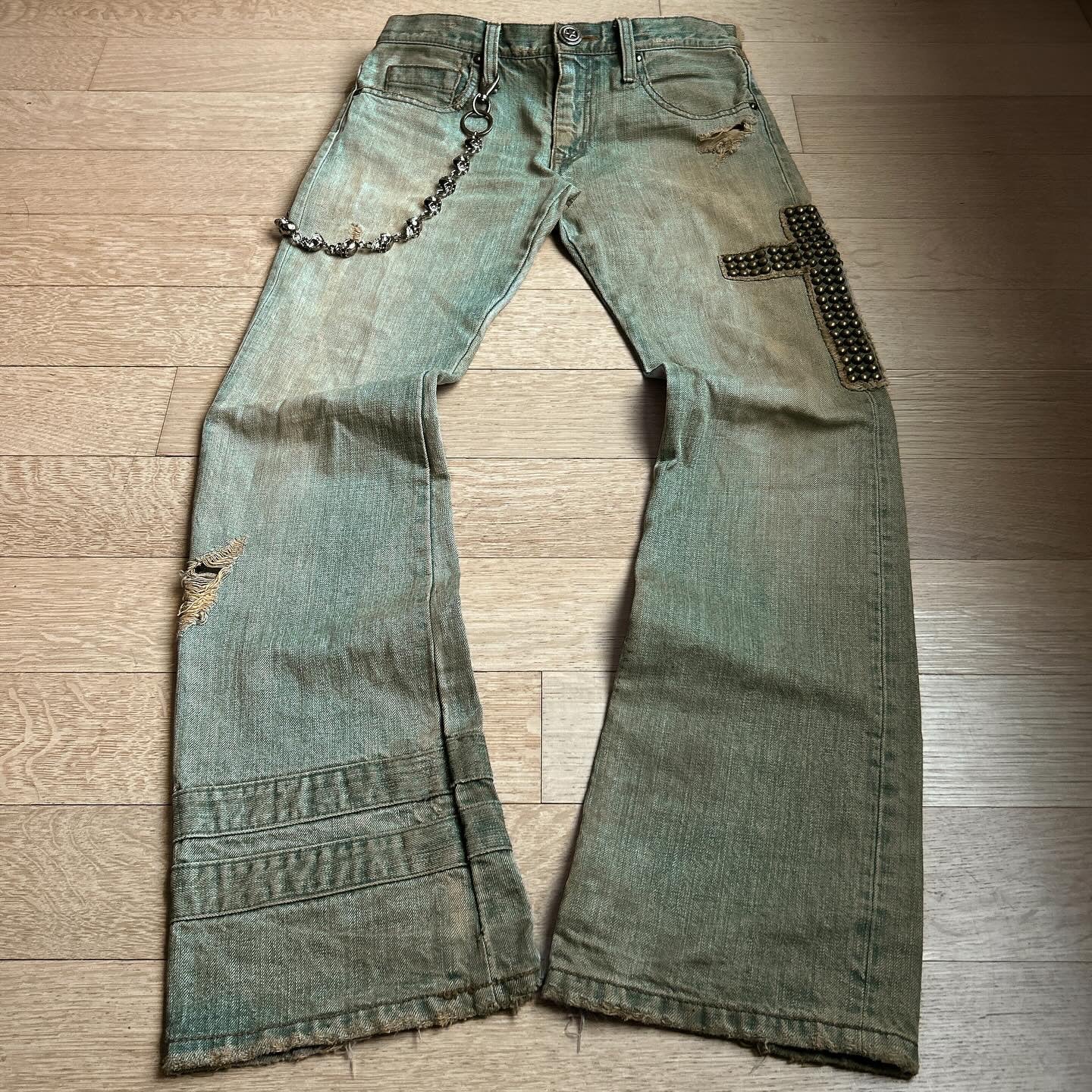 2000s Led Rechwe “Dallas” Bootcut Flared Jeans