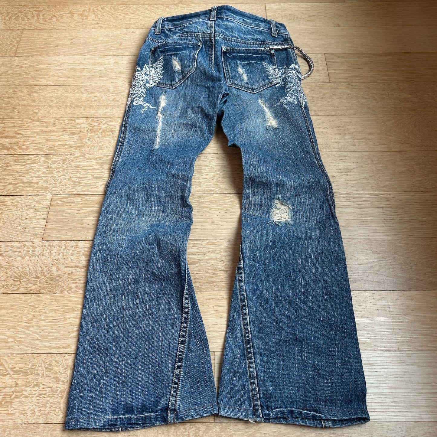 Semantic Deisgn Blue Flared Jeans