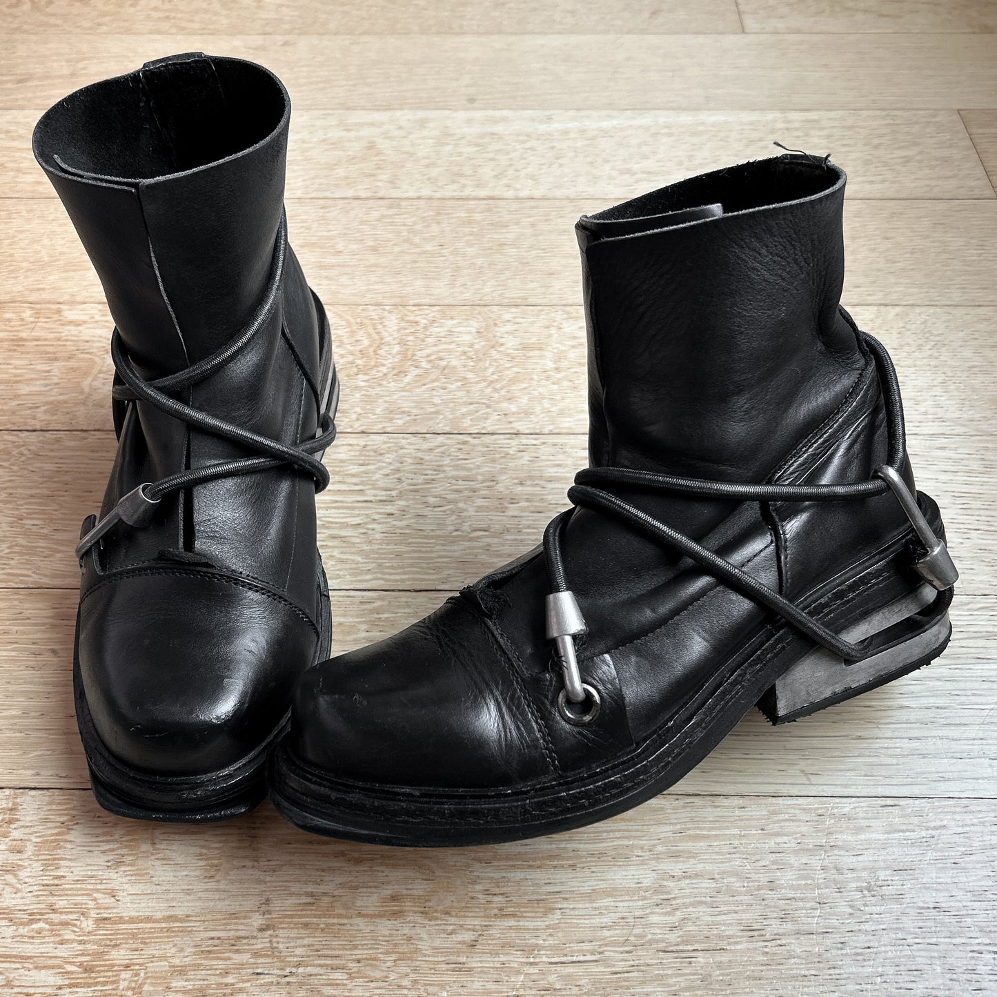 AW96 Dirk Bikkembergs Bungee Cord Boot