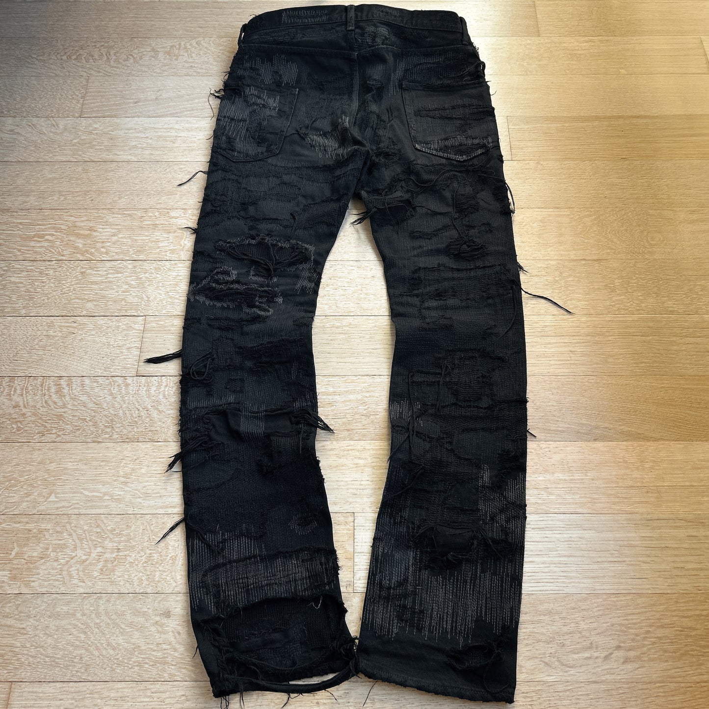 AW05 Undercover 85 “Arts & Crafts” Black Denim