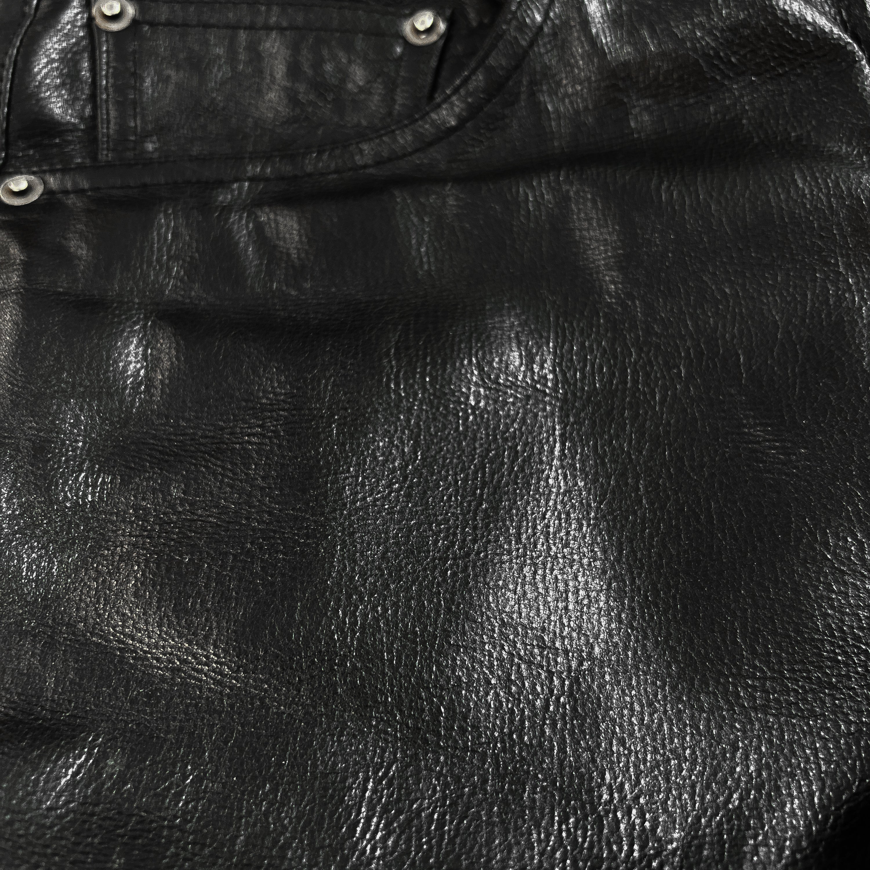 Tornado Mart Straight Cut Leather Pants