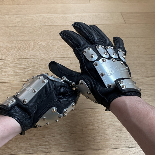 Kadoya "Hammer" Armored Calfskin Gloves