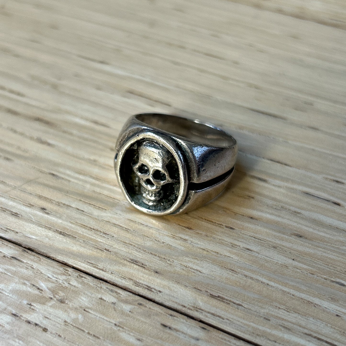 A&G .925 Silver Skull Ring