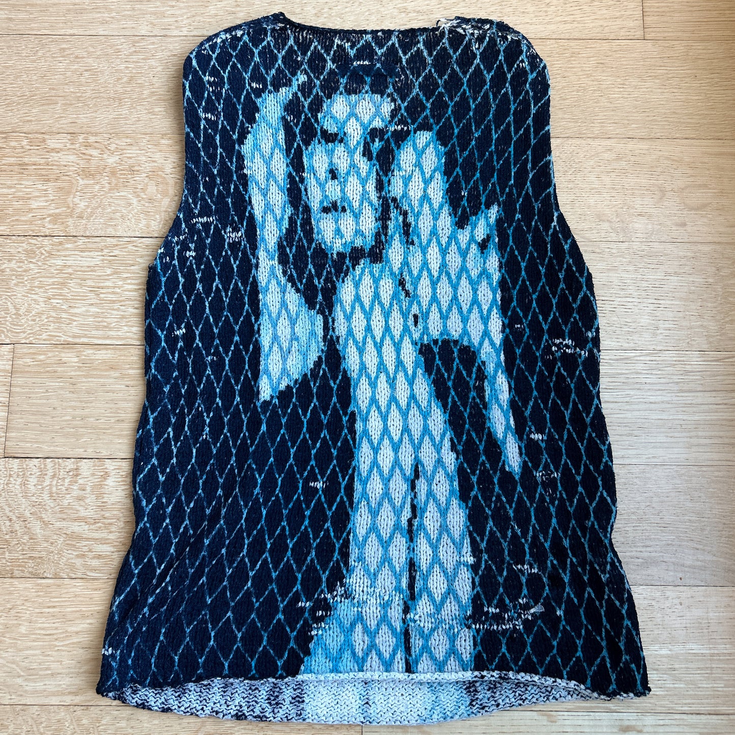 AW94 Jean Paul Gaultier “Vampire” Knitted Tank Top