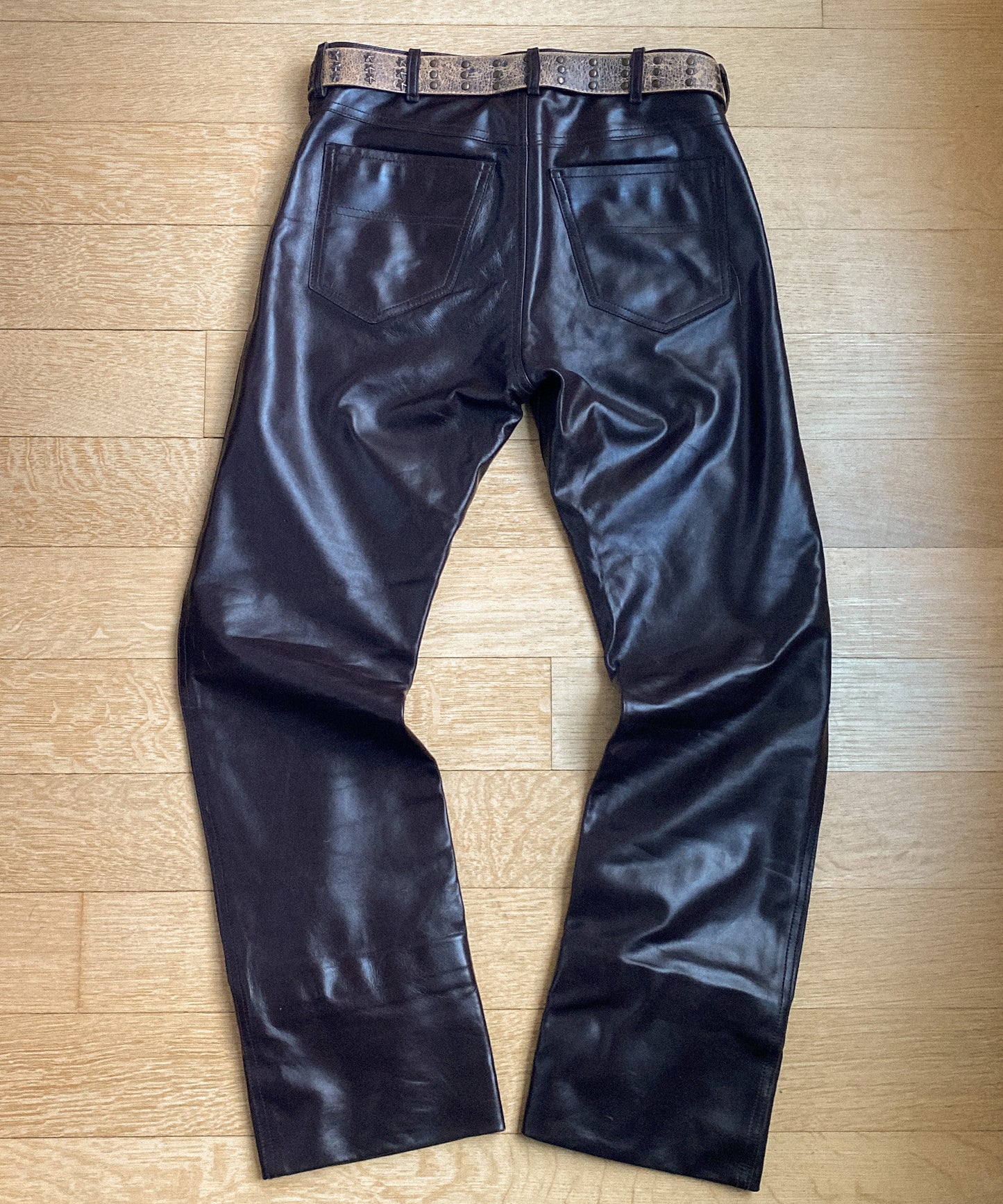 Katharine Hamnett Horse Leather Pants