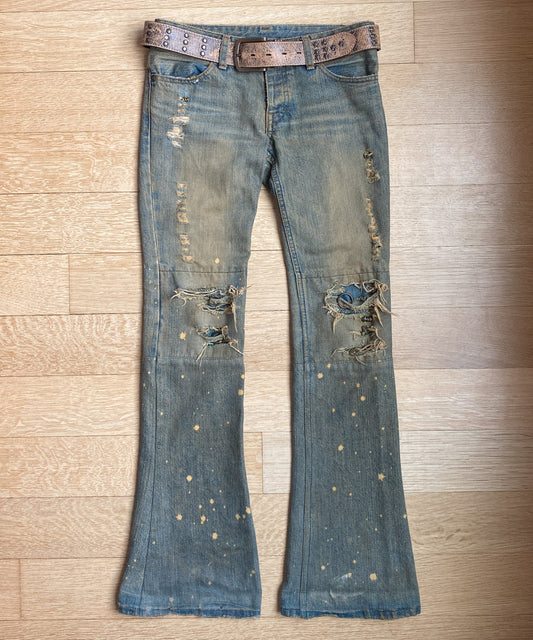 IfSixWasNine Mud Max Pierced Jeans