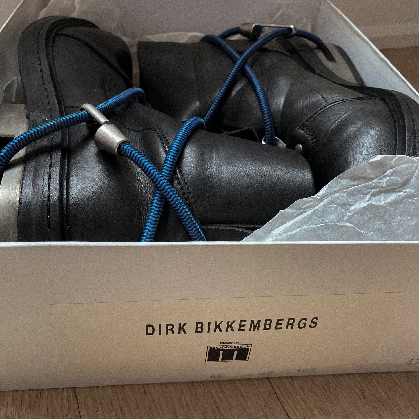 AW96 Dirk Bikkembergs Bungee Cord Mountaineering Boots