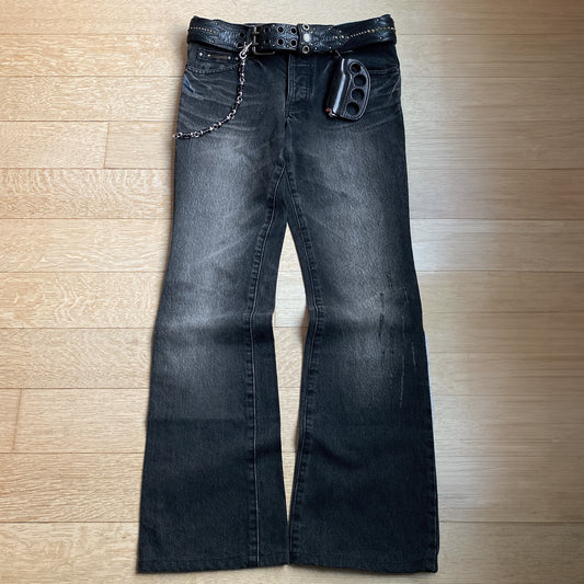 5351 Pour Les Hommes Washed Flared Jeans