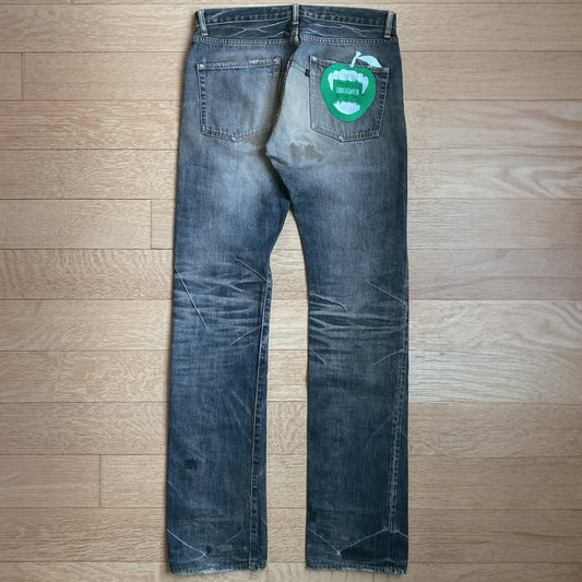 AW07 Undercover Apple Fang Selvedge Denim