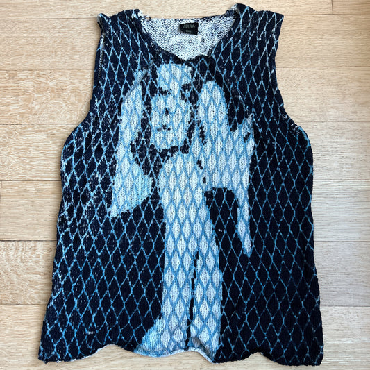 AW94 Jean Paul Gaultier “Vampire” Knitted Tank Top