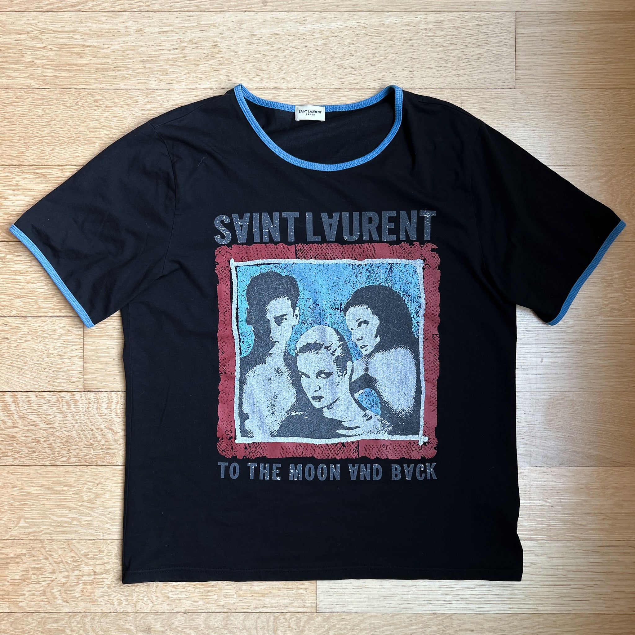 Saint Laurent “To the moon & back” Tee