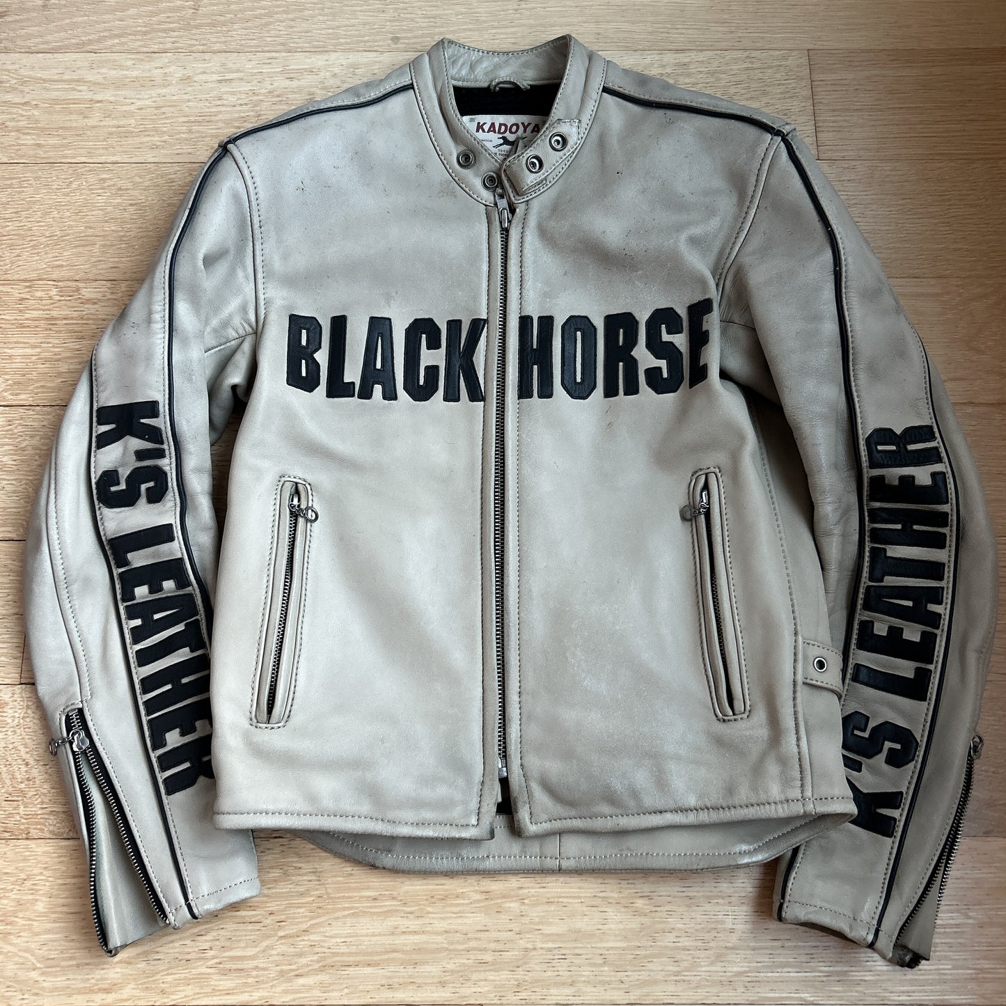 Kadoya K’s Leather “Black Horse” Leather Jacket