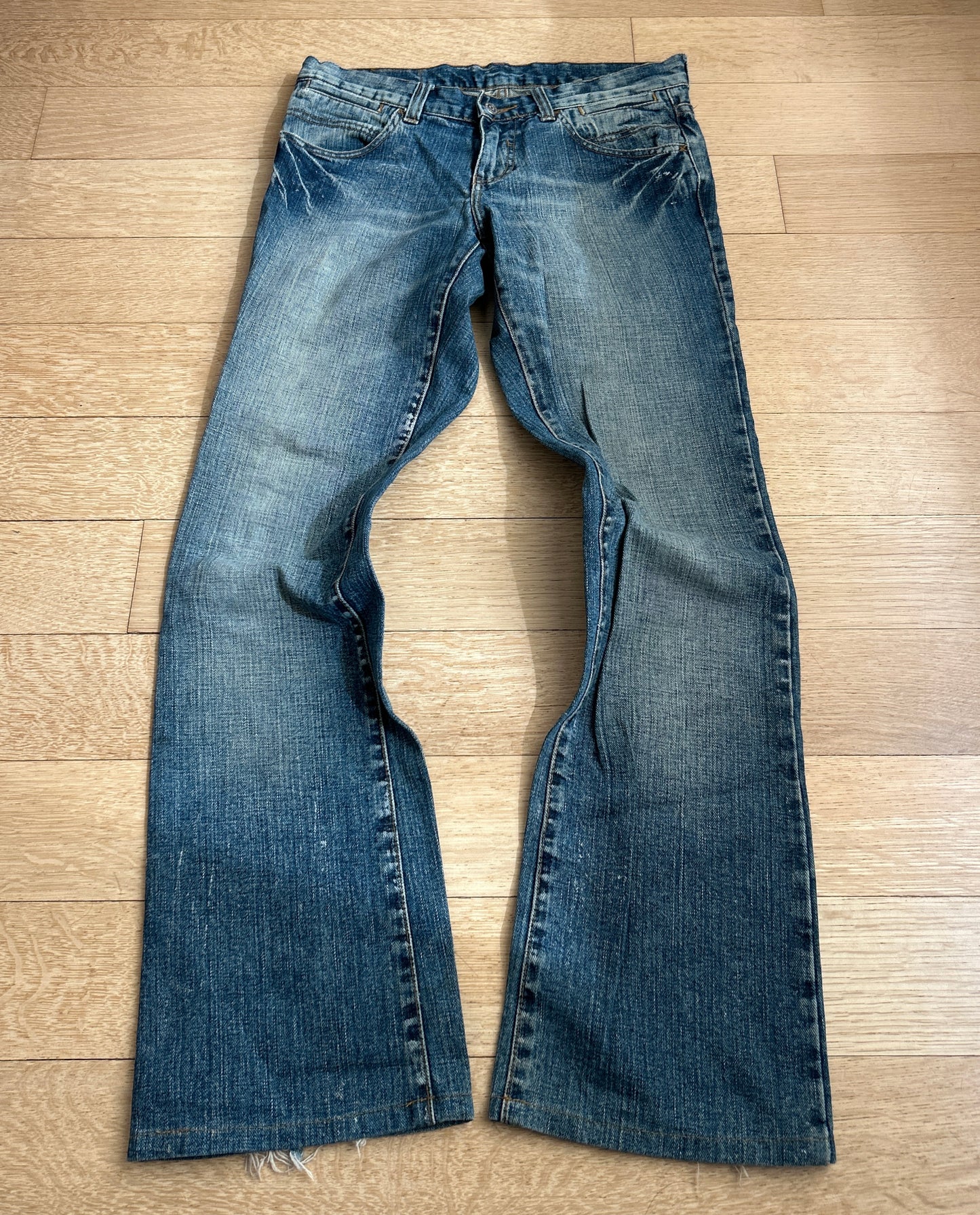 Tornado Mart Washed Bootcut Jeans