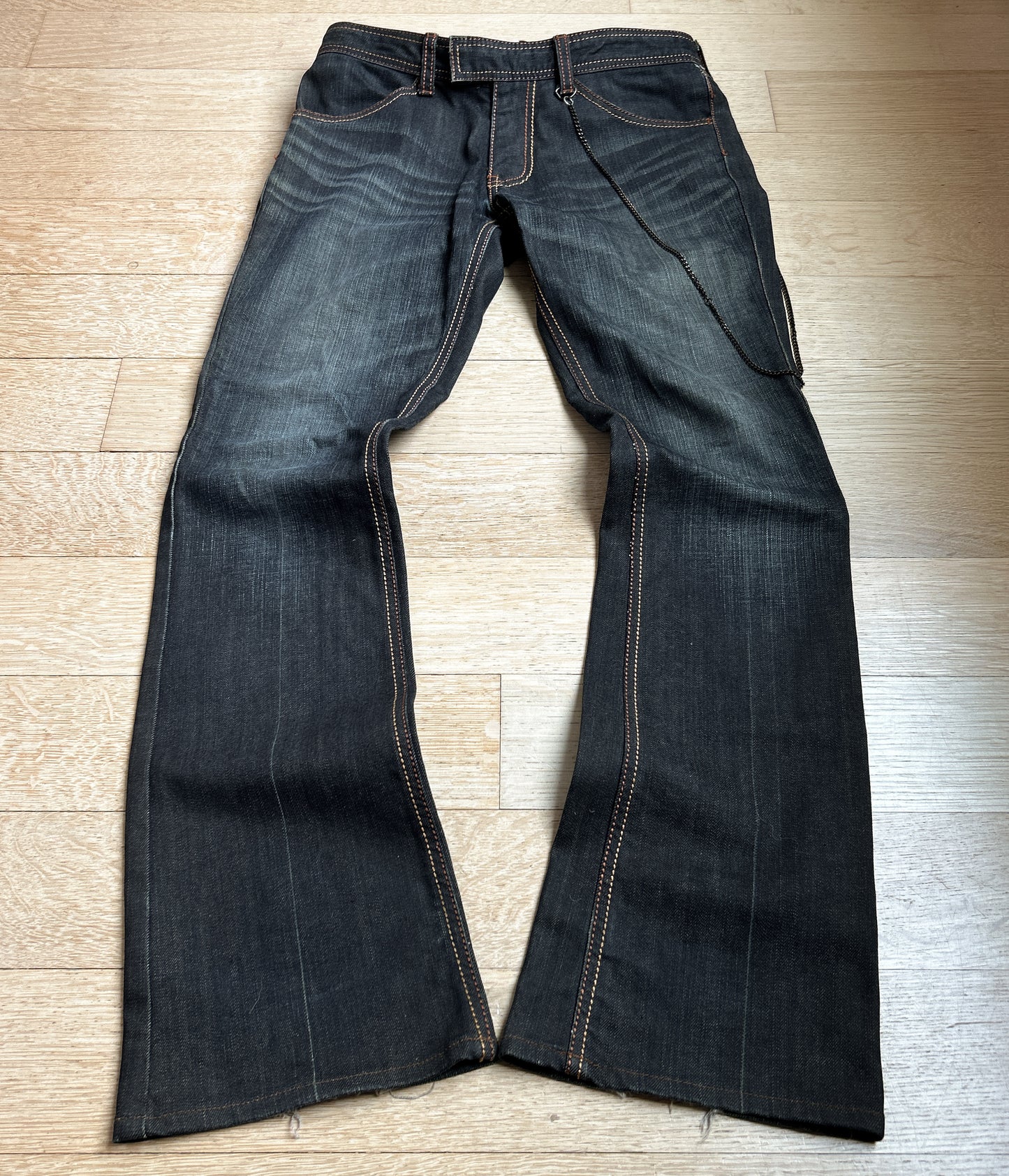 Schlussel Bootcut “Chains” Jeans