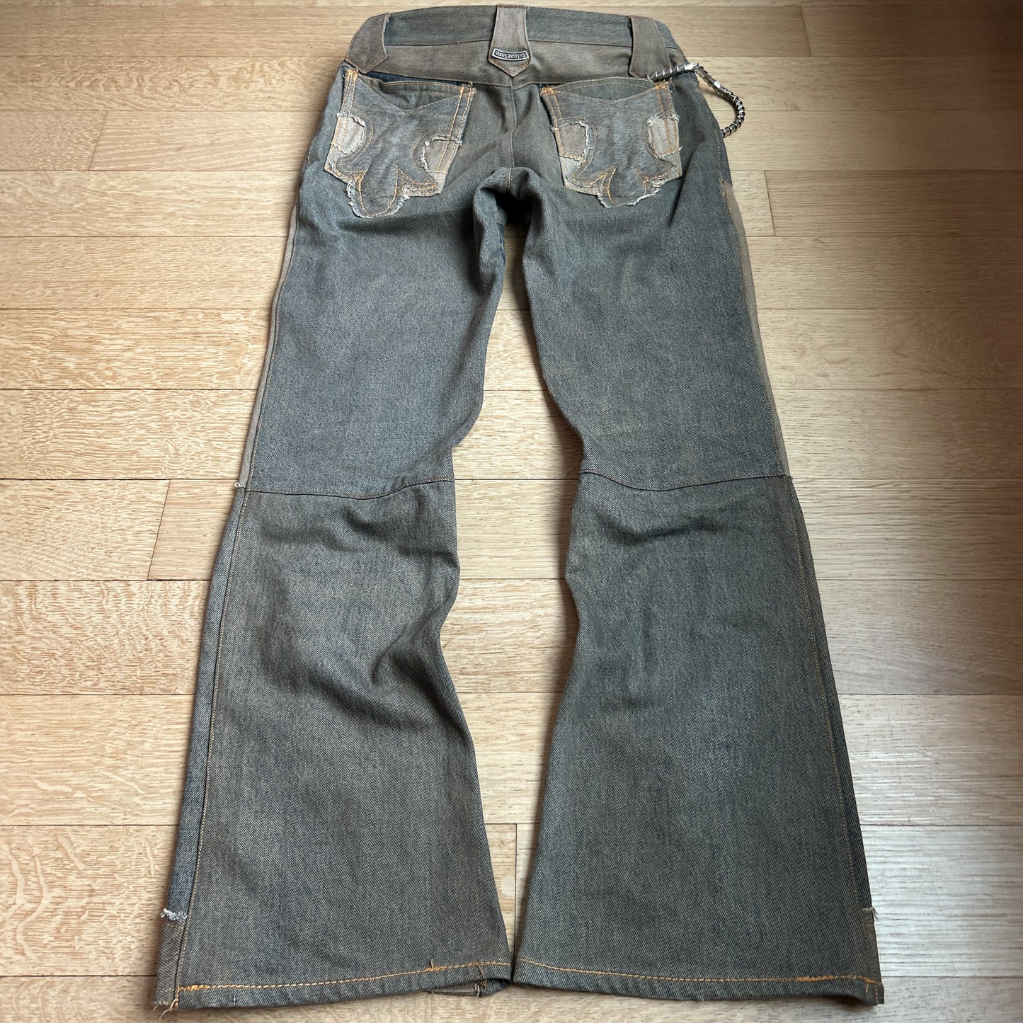 90s A&G “Fleur” Flared Jeans with Sterling Silver Hardware