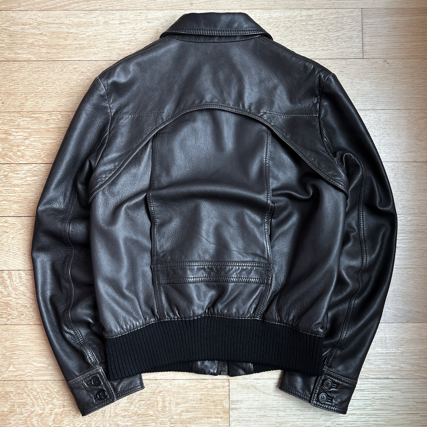 AW06 Dior Homme Dark Brown A1 Flight Jacket